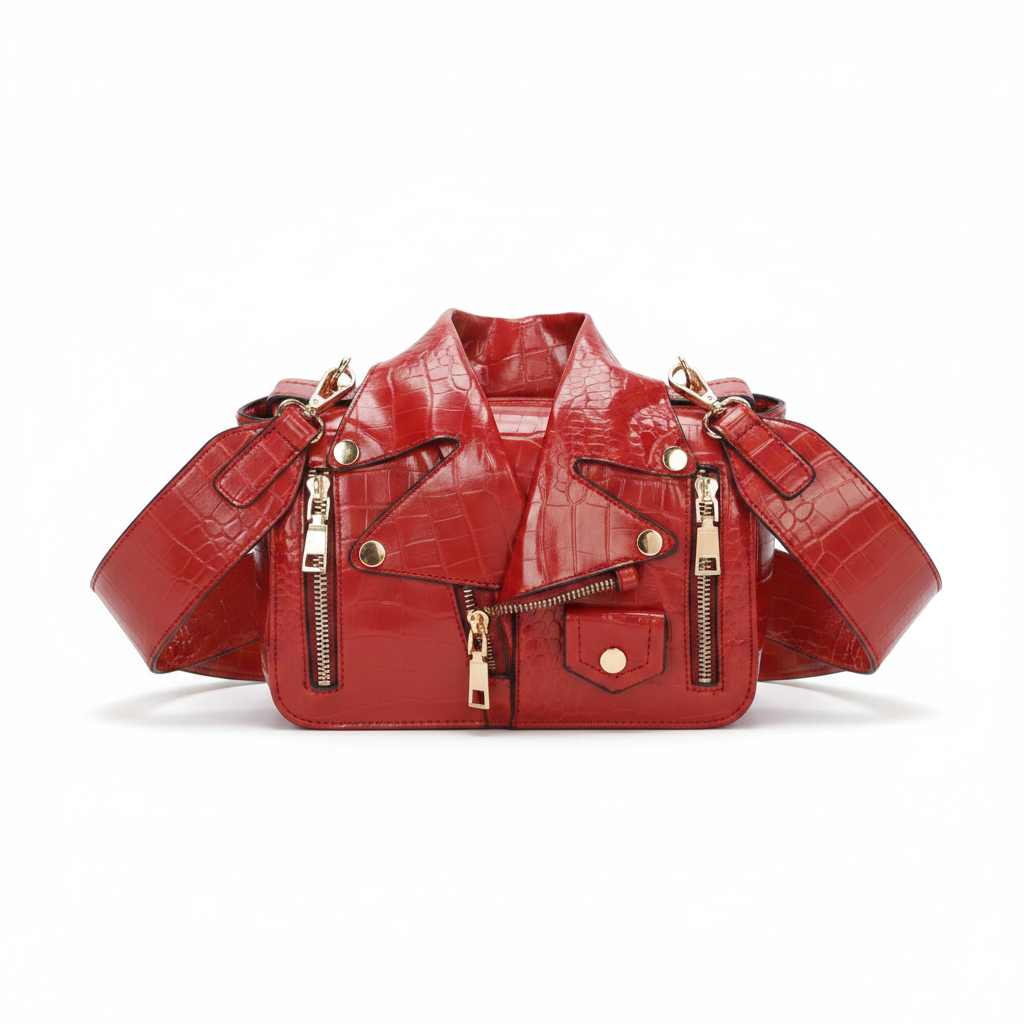 P.Red Biker Jacket Bag