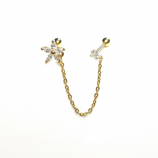 Cartilage Stacker Chain Earring