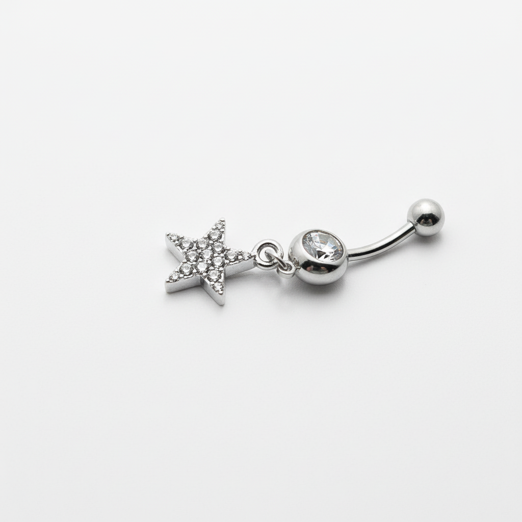 Crystal Star Belly Bar