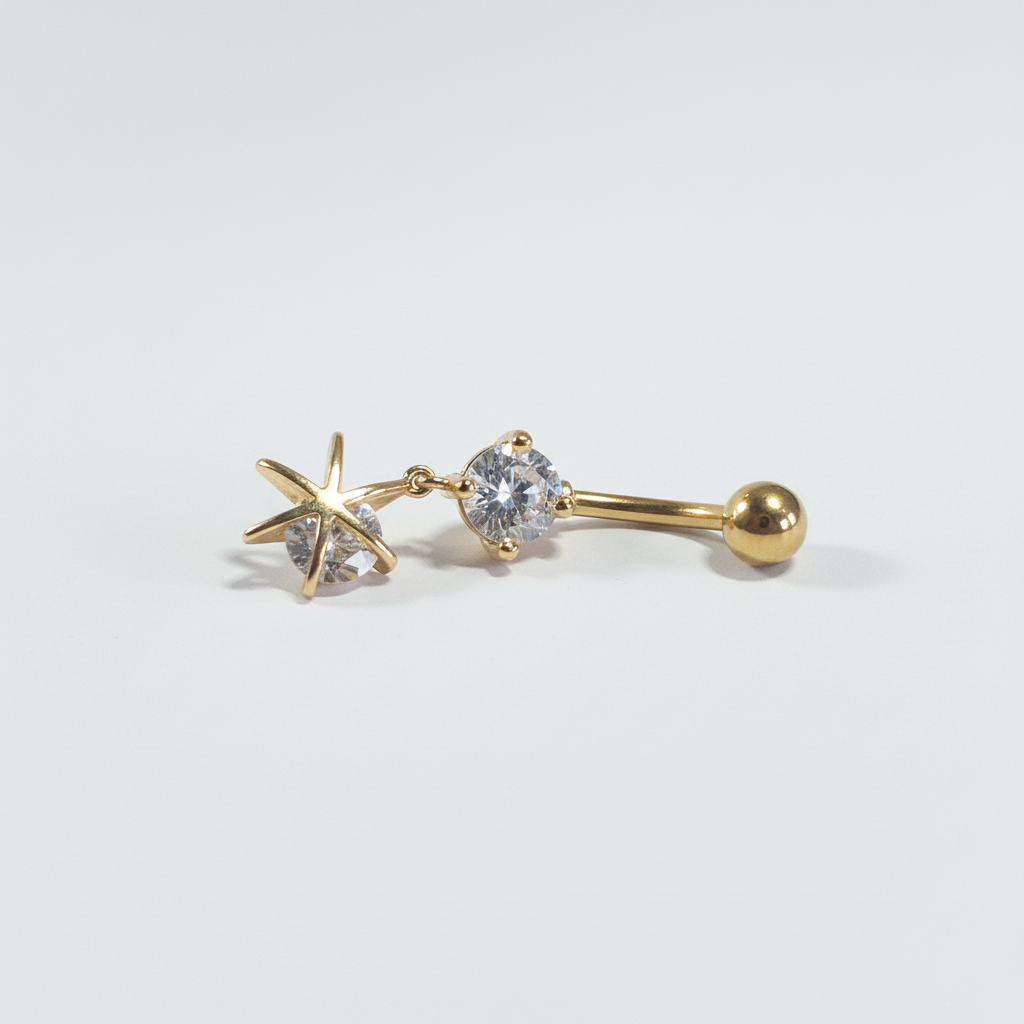 CZ Starfish Belly Bar