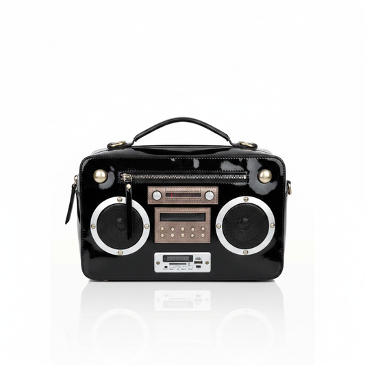 Multi Functional Radio Satchel Bag With Speakers