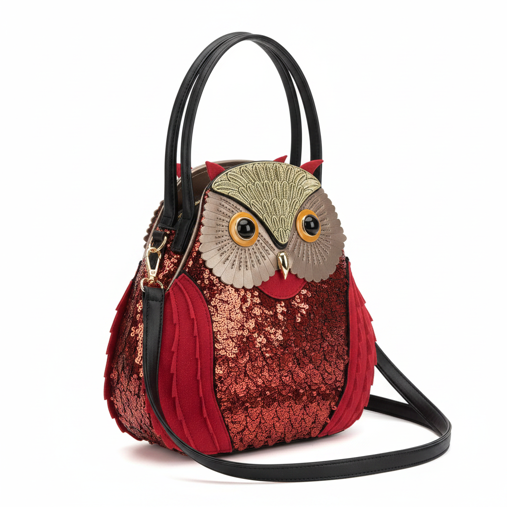 Owl Handbag - Professional Product Photo
