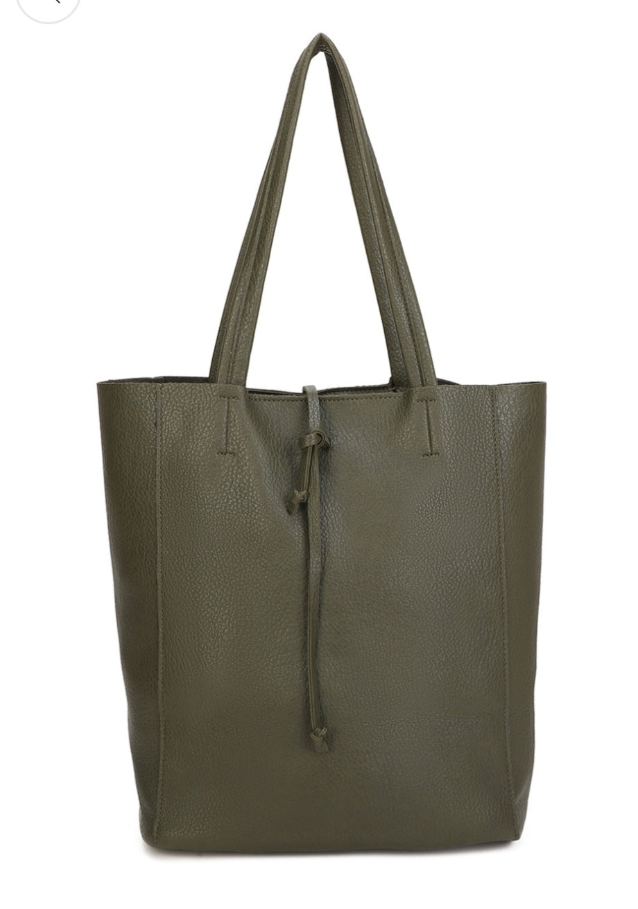 PU Leather Tote Bag