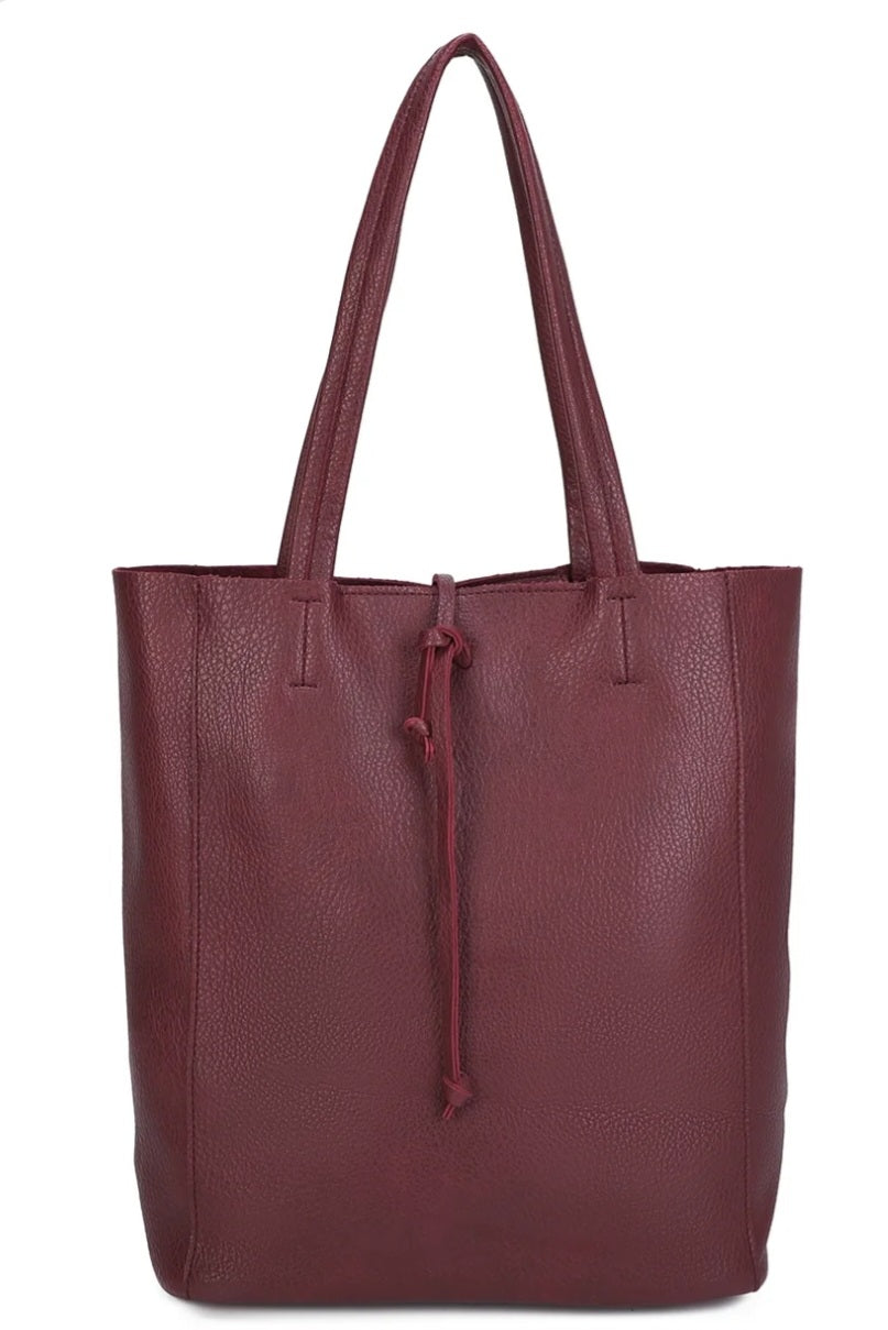 PU Leather Tote Bag