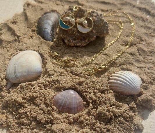 Mermaid Tail Ocean Necklace